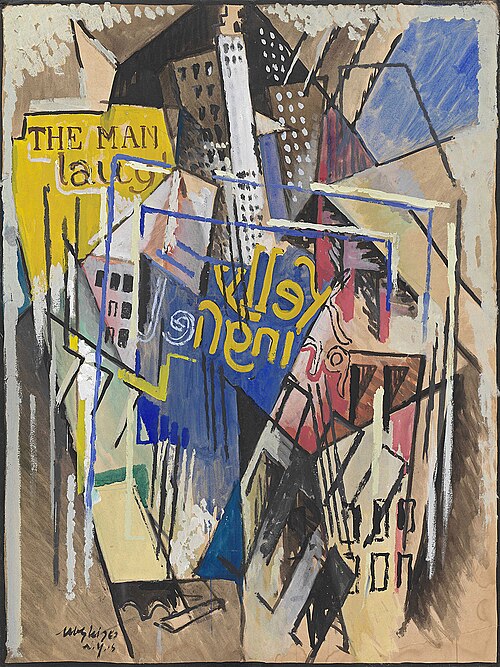 Kelly Springfield, 1919, Albert Gleizes