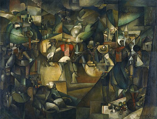 Le Dépiquage des Moissons, 1912, Albert Gleizes