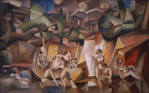 Les Baigneuses, 1912, Albert Gleizes