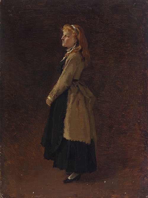 Bildnis Mimi Ramberg, die Tochter des Künstlers, 1874, Arthur von Ramberg
