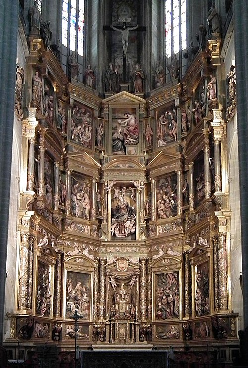 Main Altarpiece of Astorga Cathedral, , Gaspar Becerra