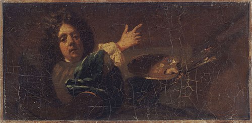 Autoportrait de Jean-Baptiste Jouvenet, 1701, Jean-Baptiste Jouvenet
