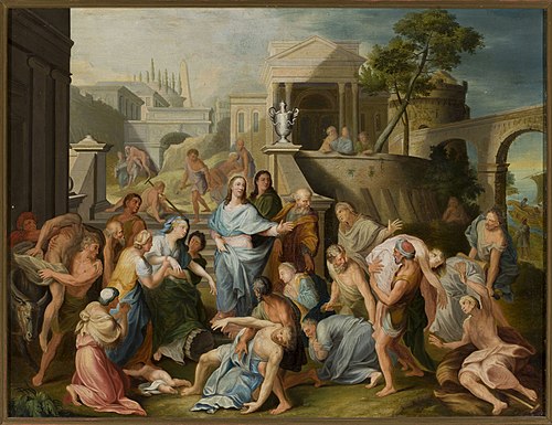 Christ healing the sick, , Jean-Baptiste Jouvenet