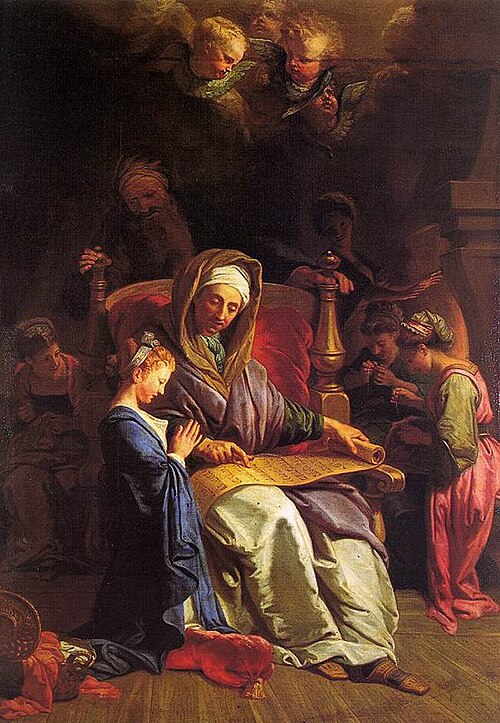 L'éducation de la Vierge, 1699, Jean-Baptiste Jouvenet