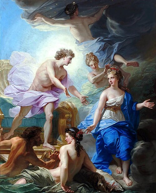 Apollon et Thétis, 1701, Jean-Baptiste Jouvenet
