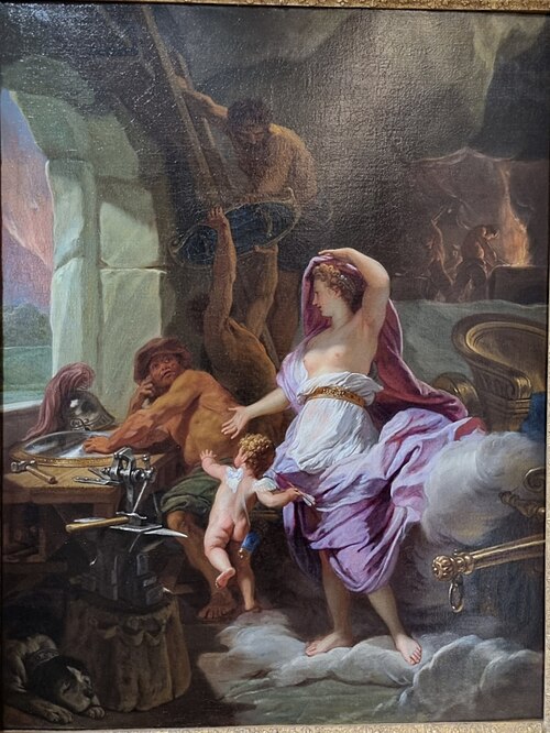 Vénus dans la forge de Vulcain, , Jean-Baptiste Jouvenet