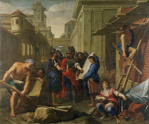 Fondation d'une ville en Germanie par les Tectosages, 1685, Jean-Baptiste Jouvenet