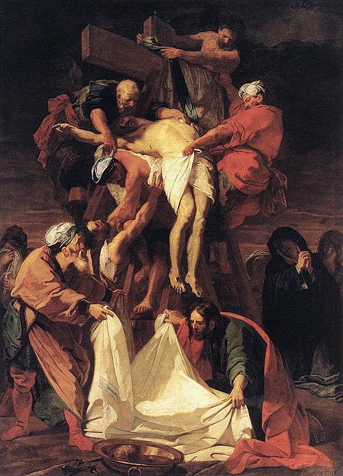 La Descente de croix, 1697, Jean-Baptiste Jouvenet