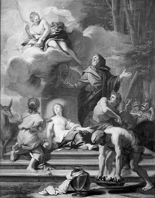 Le Sacrifice d'Iphigénie, 1688, Jean-Baptiste Jouvenet