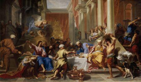 Le Repas chez Simon, 1706, Jean-Baptiste Jouvenet