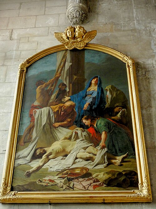la Descente de croix, , Jean-Baptiste Jouvenet