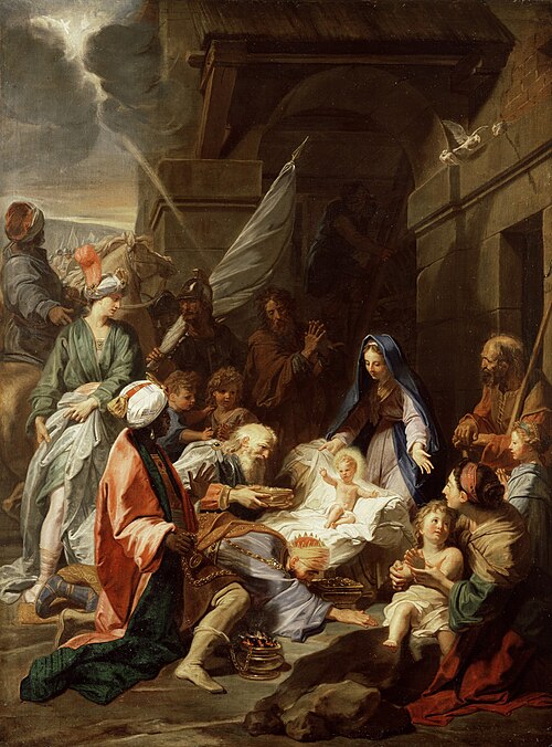 Adoration of the Magi, 1700, Jean-Baptiste Jouvenet