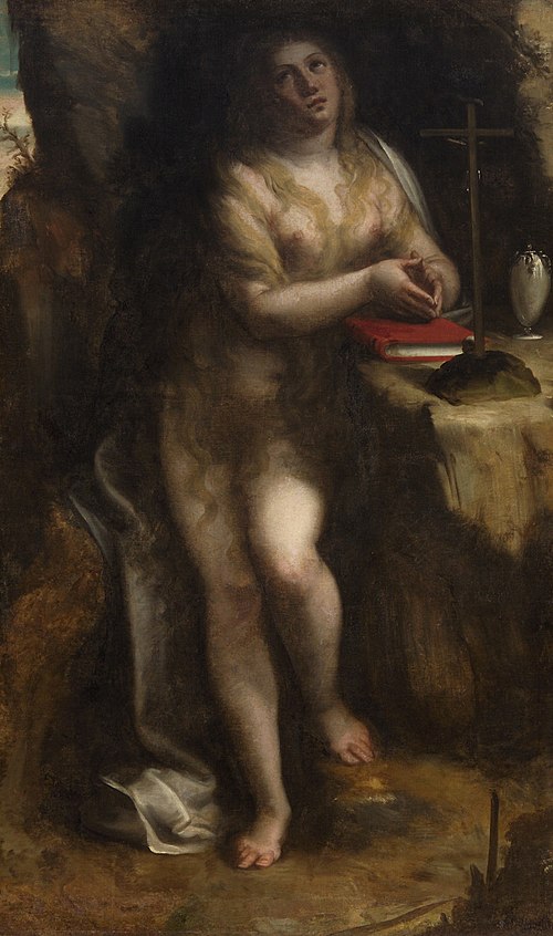 Büßende Maria Magdalena, , Luca Cambiaso