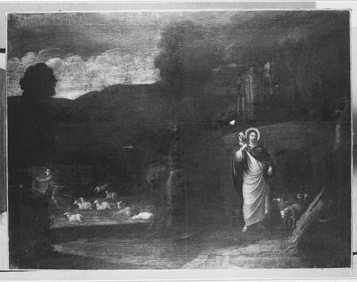 Christus als guter Hirte, 1556, Luca Cambiaso