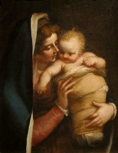 Vierge à l'Enfant, 1564, Luca Cambiaso