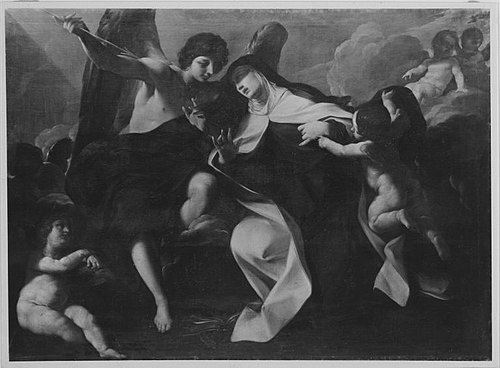 Stigmatisation der hl. Theresa, 1707, Felice Torelli