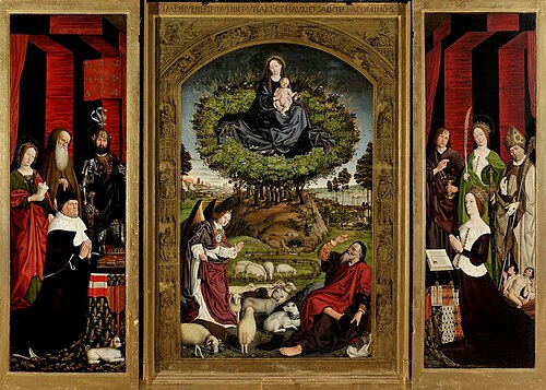Le Buisson ardent, 1476, Nicolas Froment