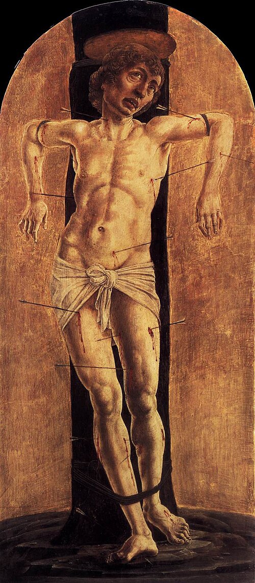 St Sebastian, 1484, Cosmè Tura