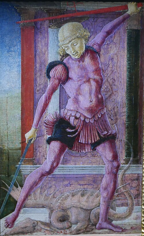 Saint Georges, 1475, Cosmè Tura