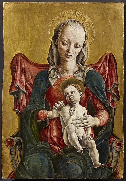 Madonna and Child, 1477, Cosmè Tura