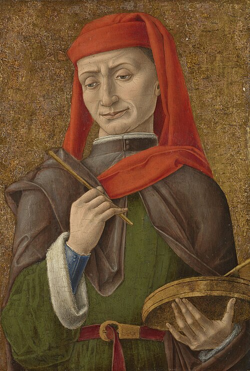 Saint Damian (or Cosmas), 1472, Cosmè Tura