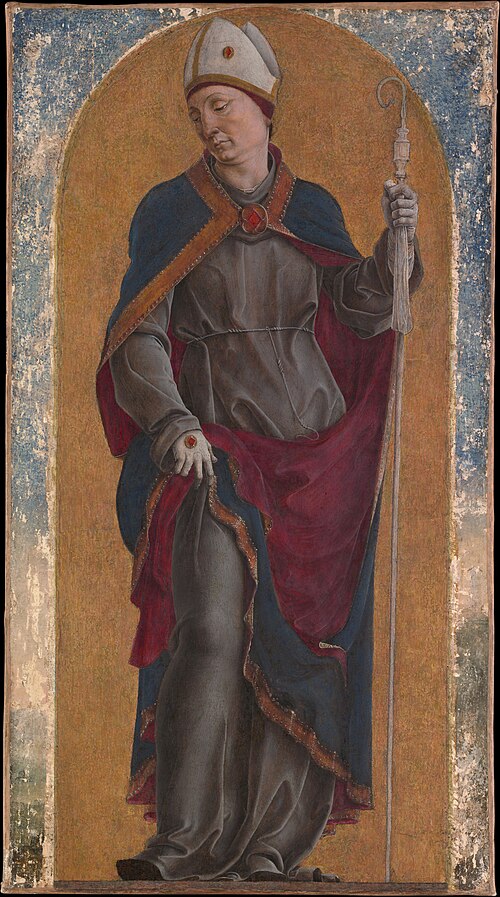 Saint Louis of Toulouse, 1484, Cosmè Tura
