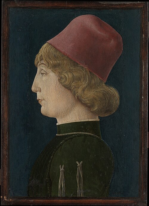 Portrait de jeune homme, 1470, Cosmè Tura