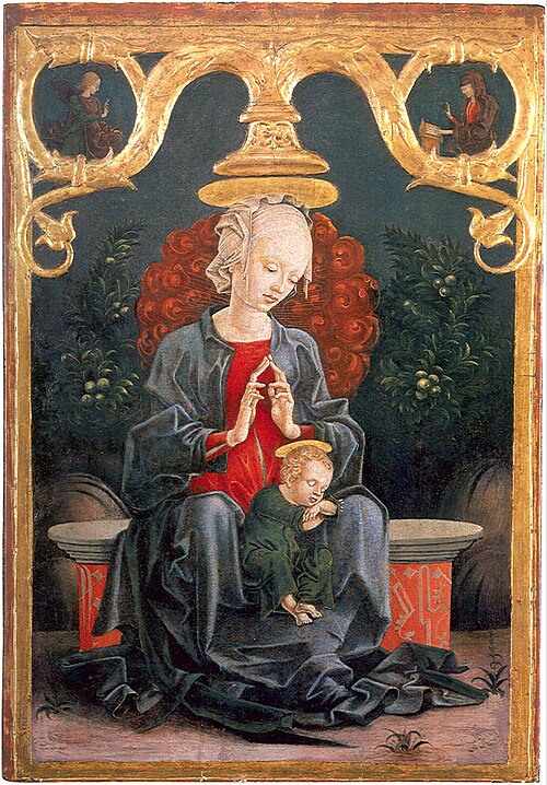 Vierge à l'Enfant, 1452, Cosmè Tura