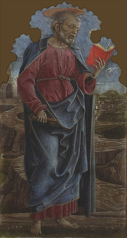 Saint Peter, 1474, Cosmè Tura