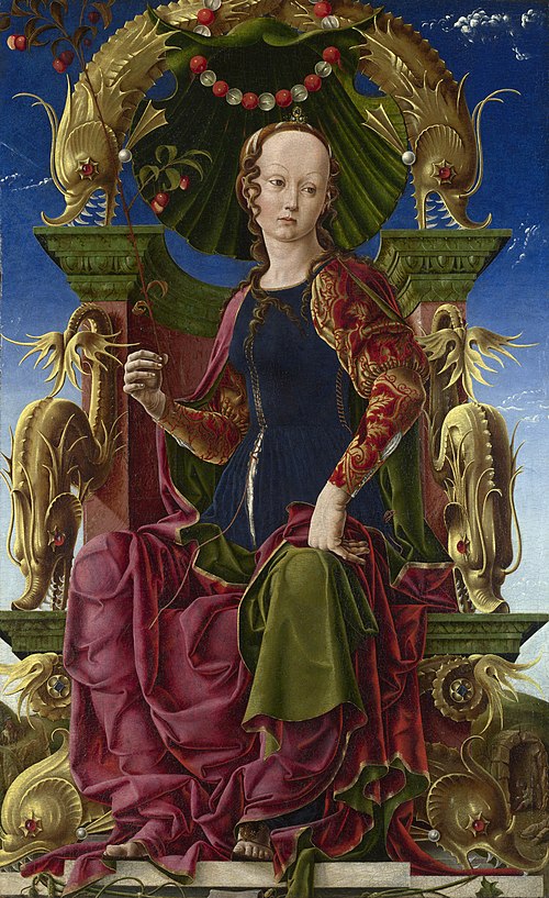 Calliope, 1460, Cosmè Tura