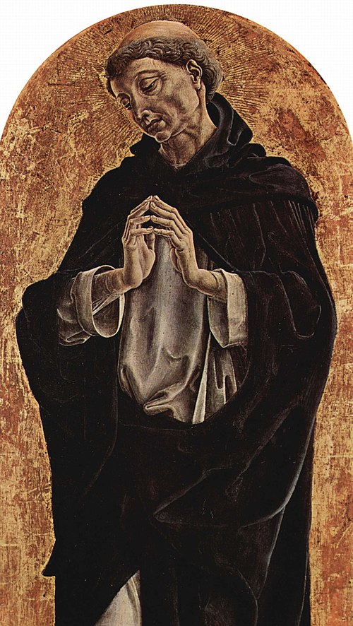 Saint Dominic, 1475, Cosmè Tura