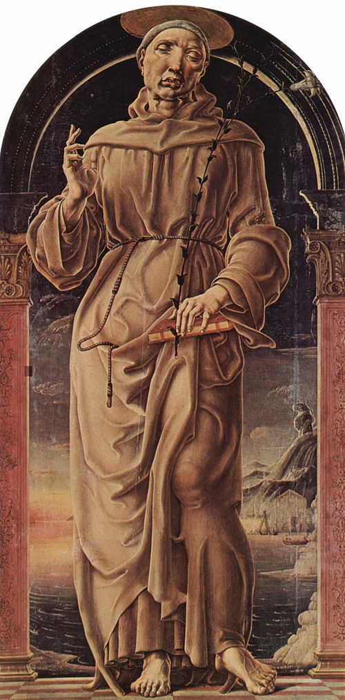 Saint Anthony of Padua, 1484, Cosmè Tura