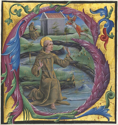Saint Francis Receiving the Stigmata, 1470, Cosmè Tura