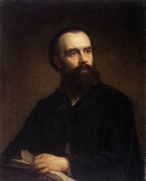 Portrait de l'artiste Félix De Vigne, 1858, Lievin De Winne