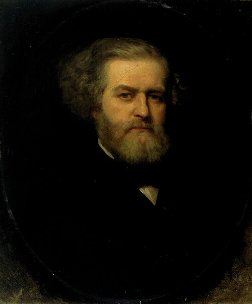 Portrait d'Adolphe Neyt, 1855, Lievin De Winne