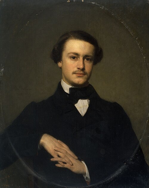 Portrait de Léon Van Aelbroeck, 1859, Lievin De Winne