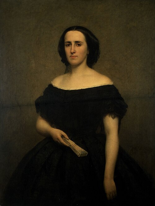 Portrait de madame Adolphe Pauli, , Lievin De Winne