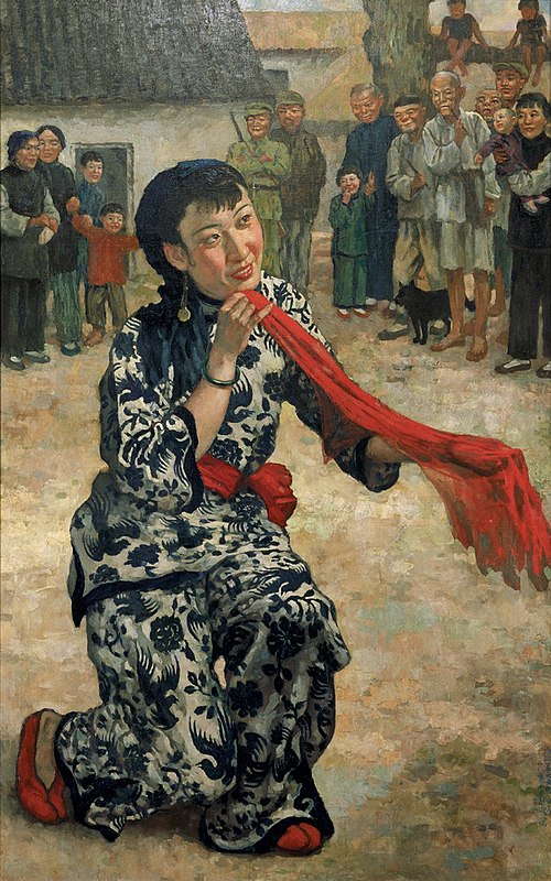 Baisse ton fouet, 1939, Xu Beihong