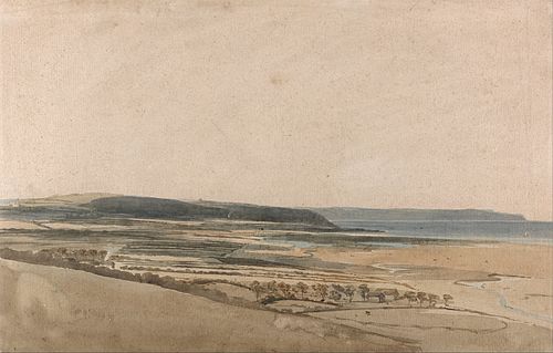Estuary on the River Taw, Devon, 1797, Thomas Girtin