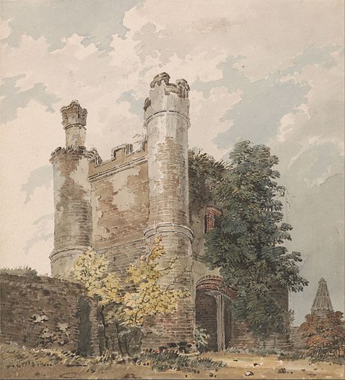 Tolleshunt-Beckingham, Essex, 1795, Thomas Girtin