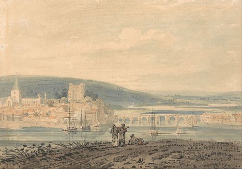 View of Rochester, 1791, Thomas Girtin