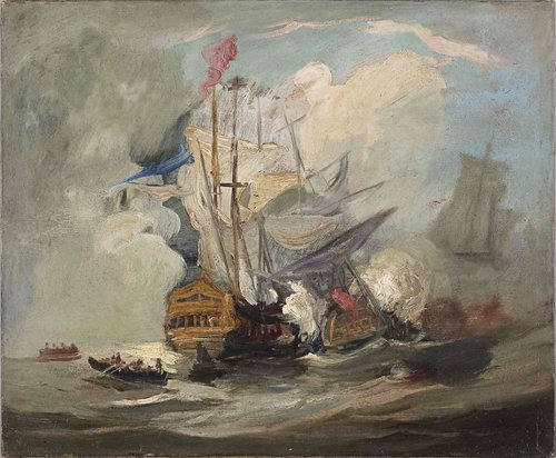 Étude pour le Texel, 1839, Eugène Isabey
