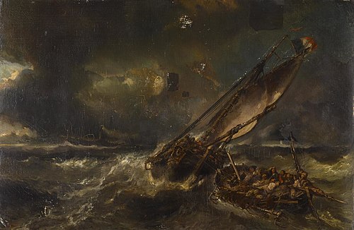After the Storm, 1844, Eugène Isabey