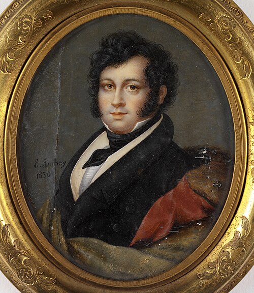 Rossini, 1830, Eugène Isabey