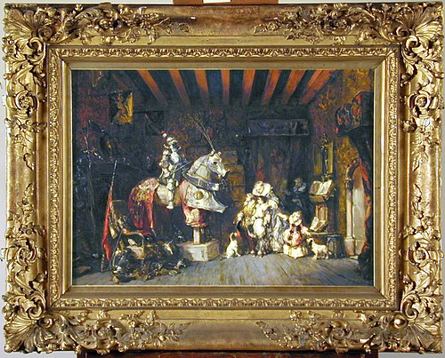 Grandfather's Armor, 1876, Eugène Isabey