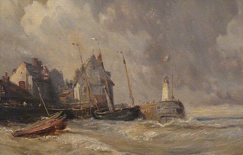 Marine, , Eugène Isabey