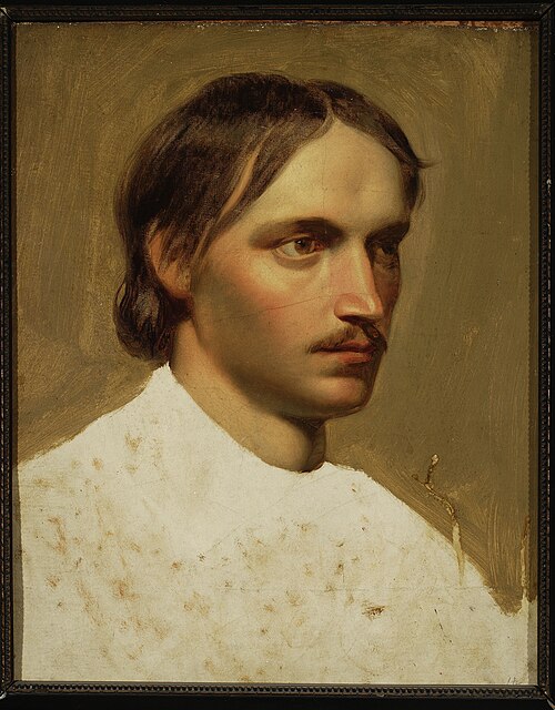 Portrait of Wincenty Chochlik Wasilewski (1849–1897), 1867, Artur Grottger
