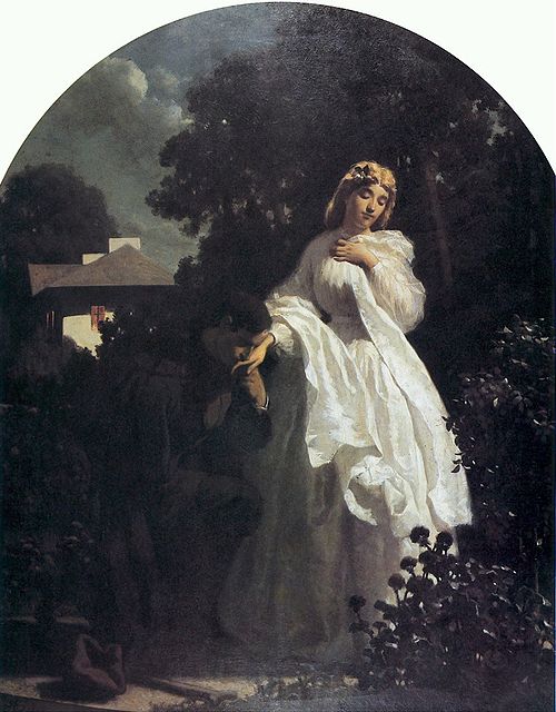 Greeting to the insurgent, 1866, Artur Grottger