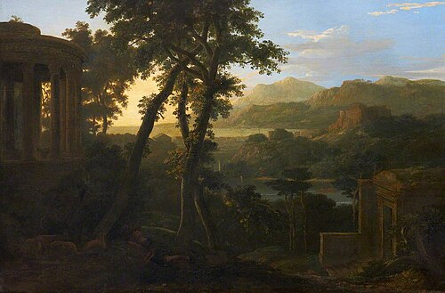 Landscape Composition, 1828, Patrick Gibson