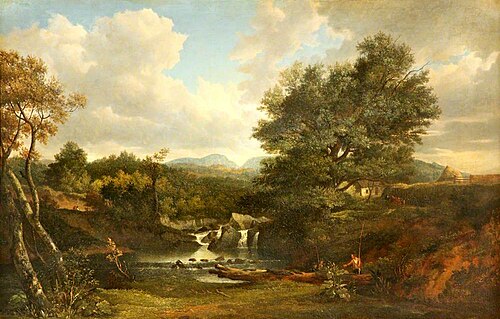 The Miller's Linn, Inveraray, 1818, Patrick Nasmyth